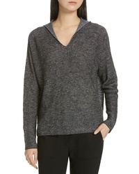 Eileen Fisher Organic Linen Cotton Boxy Hooded Top