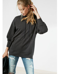 Express Oversized Long Sleeve Popover Hoodie