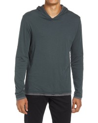 Vince Regular Fit Double Layer Hoodie