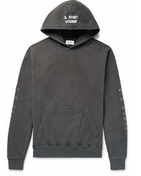 Rhude Rhacer Oversized Printed Loopback Cotton Jersey Hoodie