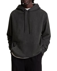 AllSaints Roswell Oth Cotton Hoodie In Washed Black At Nordstrom