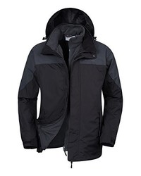 Mountain Warehouse Storm 3 In 1 Waterproof Jacket Winter Raincoat