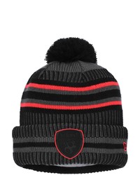 New Era Black Ireland National Team Bobble Fleece Cuffed Knit Hat With Pom At Nordstrom