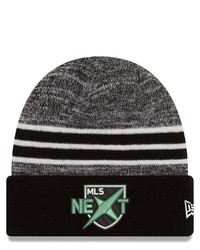 New Era Black Mls Next Marled Cuffed Knit Hat At Nordstrom