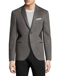 Neil Barrett Modernist Stripe Sport Jacket Gray