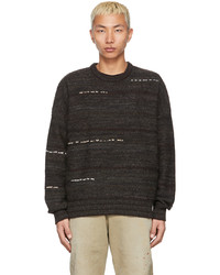 VISVIM Black Knit Amplus Sweater