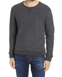 Rails Heston Reversible Stripe Crewneck Sweater