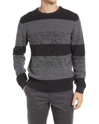 Brax Rick Feel Good Sportive Stripe Wool Crewneck Sweater