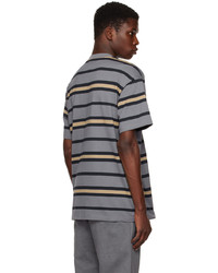 CARHARTT WORK IN PROGRESS Gray New Balance Edition Stripe T Shirt