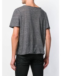 Saint Laurent Micro Stripe T Shirt