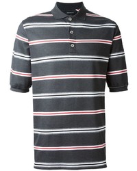 Kris Van Assche Striped Polo Shirt