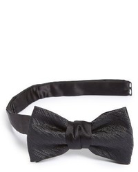 Lanvin New Paris Mixed Stripe Silk Bow Tie