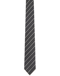 BOSS Grey Silk Tie