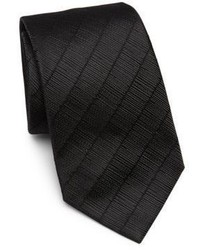 Armani Collezioni Silk Striped Pattern Tie
