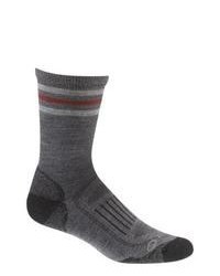 Merrell Courant Stripe Charcoal Striped Socks
