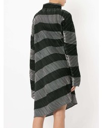 Issey Miyake Vintage Iridescent Diagonal Striped Dress