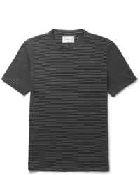 Maison Margiela Striped Cotton Jersey T Shirt