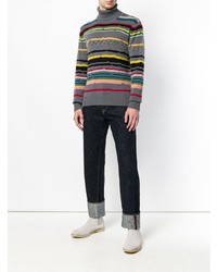 Missoni Striped Turtleneck Sweater