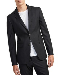 French Connection Micro Houndstooth Stretch Slim Fit Sport Coat