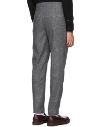 Brunello Cucinelli Grey Prince Of Wales Trousers