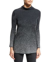 Charcoal Houndstooth Sweater