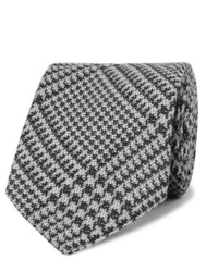 Tom Ford 85cm Prince Of Wales Checked Wool And Silk Blend Tie