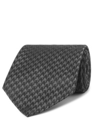 Tom Ford 8cm Houndstooth Woven Silk Blend Tie