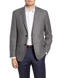 John W. Nordstrom Traditional Fit Houndstooth Wool Sport Coat