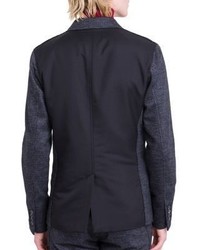 Lanvin Two Button Houndstooth Jacket