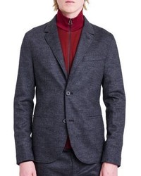 Lanvin Two Button Houndstooth Jacket