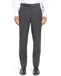 Ted Baker London Jefferson Trim Fit Houndstooth Wool Trousers