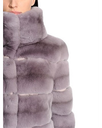 Yves Salomon Rex Rabbit Fur Jacket