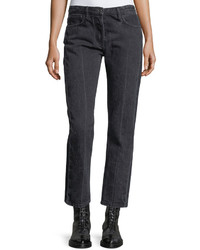 The Row Ashland Cropped Straight Leg Jeans