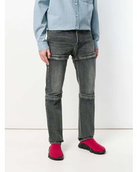 Balenciaga Bal Zipped Jeans