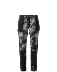 Unravel Project Bleached Effect Jeans