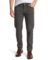 34 Heritage Courage Glen Plaid Straight Leg Five Pocket Pants In Grey Checked At Nordstrom