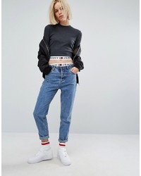 Tommy Jeans Crop Top With Logo Band