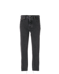 Levi's Cropped Straight Jeans