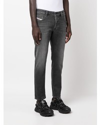 Diesel D Yennox Stonewashed Tapered Jeans