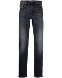 7 For All Mankind Dark Wash Straight Leg Jeans