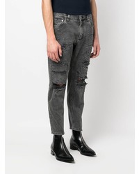 Dolce & Gabbana Distress Detail Cropped Jeans