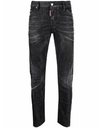 DSQUARED2 Distressed Finish Skinny Fit Jeans