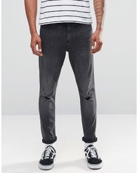 Cheap Monday Dropped Tapered Jeans Shadow