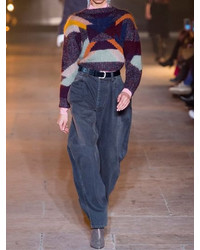 Isabel Marant Extreme Oversize Cotton Denim Jeans