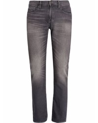 Armani Exchange Faded Effect Straight Leg Jeans