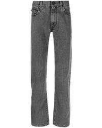 Off-White Faded Straight Leg Jeans
