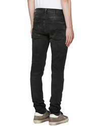 Nudie Jeans Grey Lean Dean Jeans