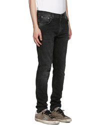 Nudie Jeans Grey Lean Dean Jeans