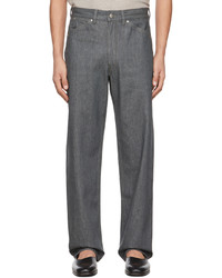Lemaire Grey Seamless Jeans