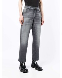 Pt05 High Rise Straight Jeans